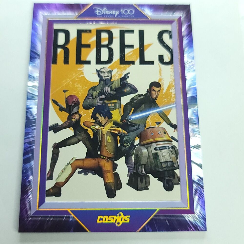 Star Wars Rebels Kakawow Cosmos Disney 100 All Star Movie Poster 193/288